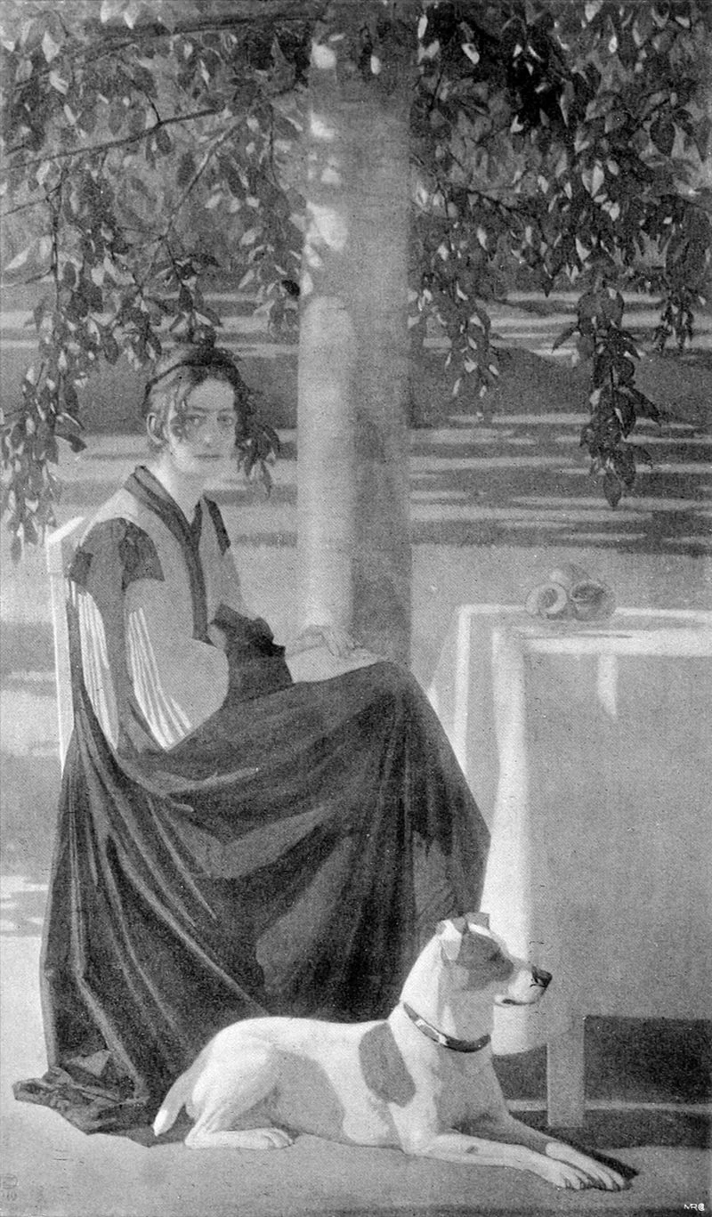Nel giardino estivo